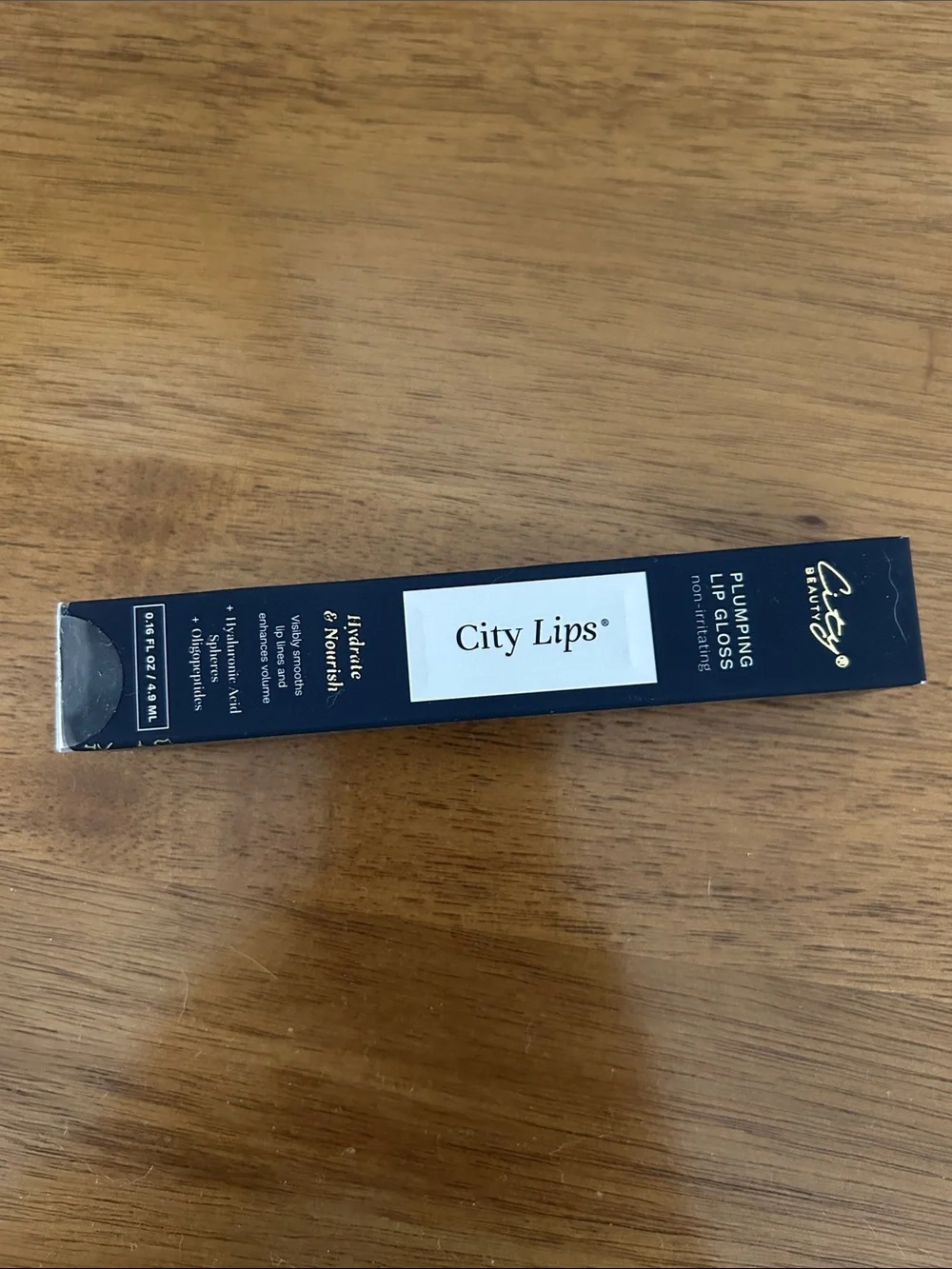 City Lips Plumping Lip Gloss - Clear